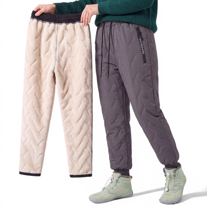 Aysun - Pants With Fleece Lining and Drawstring Waist