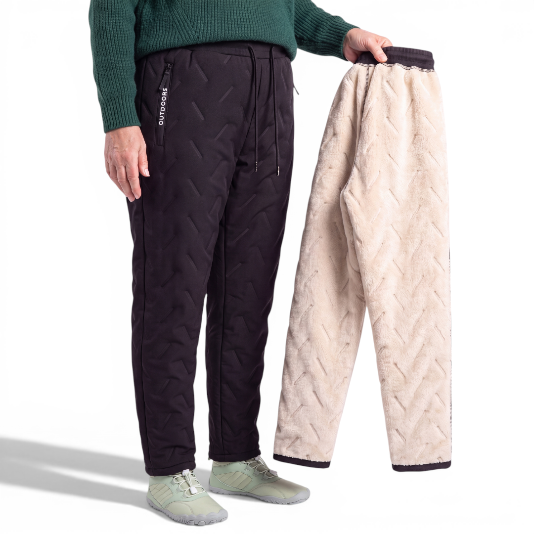 Aysun - Pants With Fleece Lining and Drawstring Waist