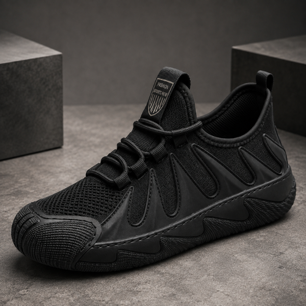 Linmark – Breathable Mesh Lace-Up Sneakers