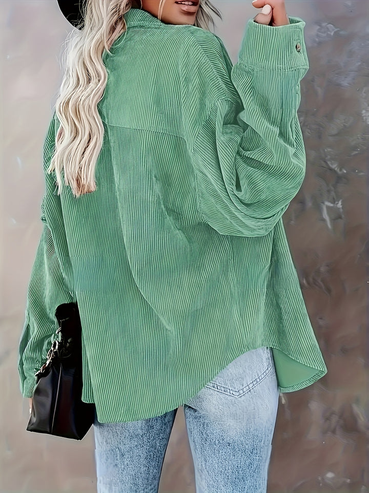 Gliosmar - Spring Long Sleeve Shirt With Pocket