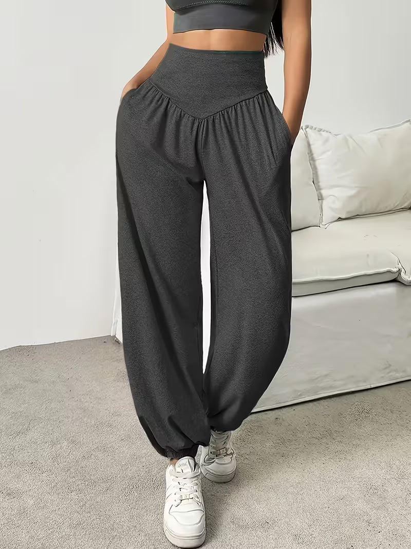 Millora - Stretchy Soft Wide Leg Trousers