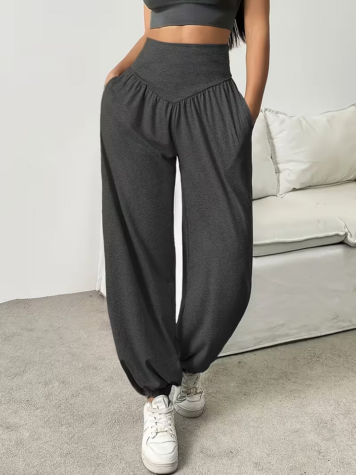 Millora - Stretchy Soft Wide Leg Trousers