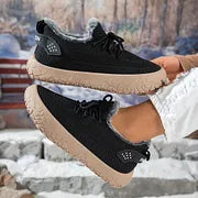 Dyer - Sneakers With Lace-Up Closure and Fuzzy Lining