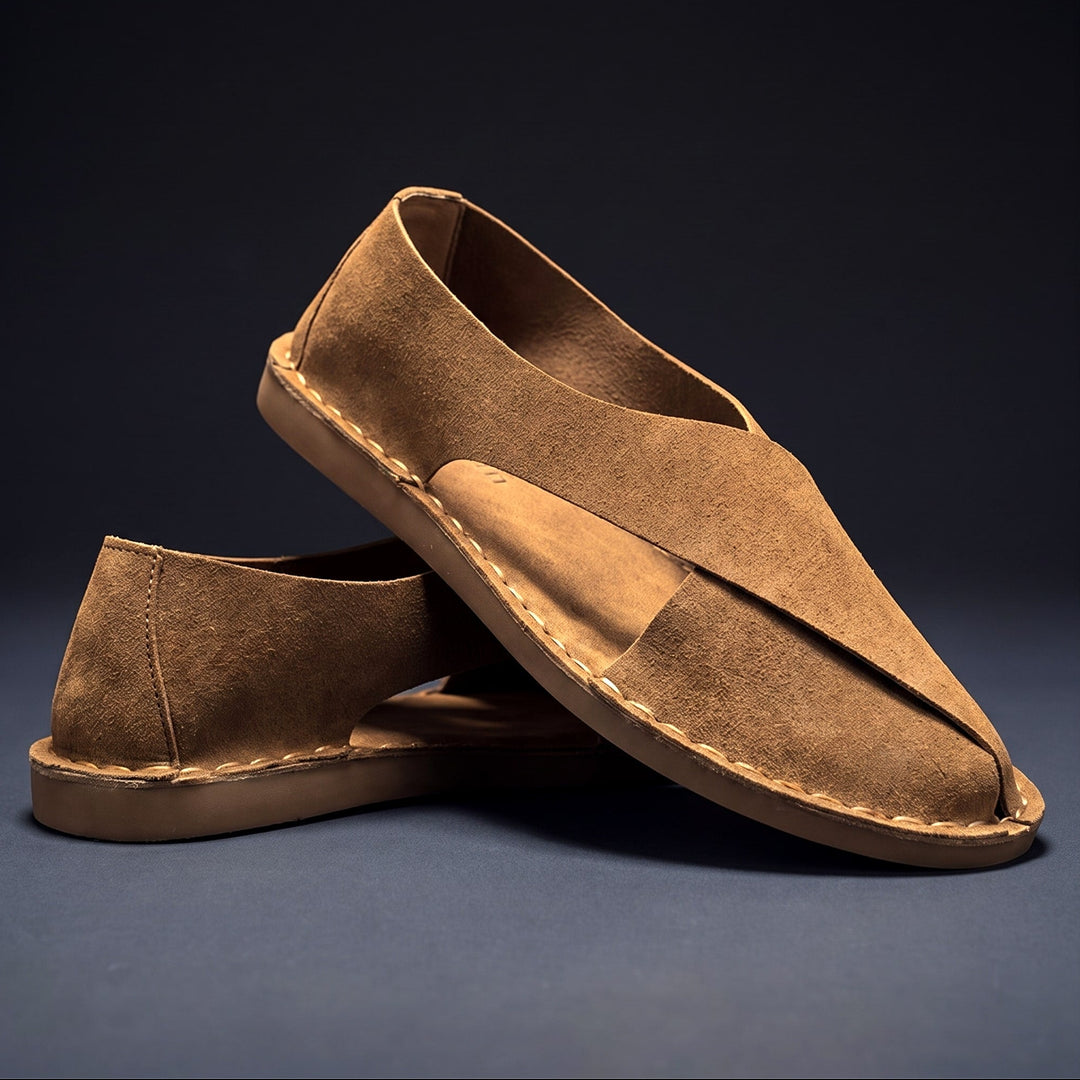 Jasprit - Stylish Suede Mules