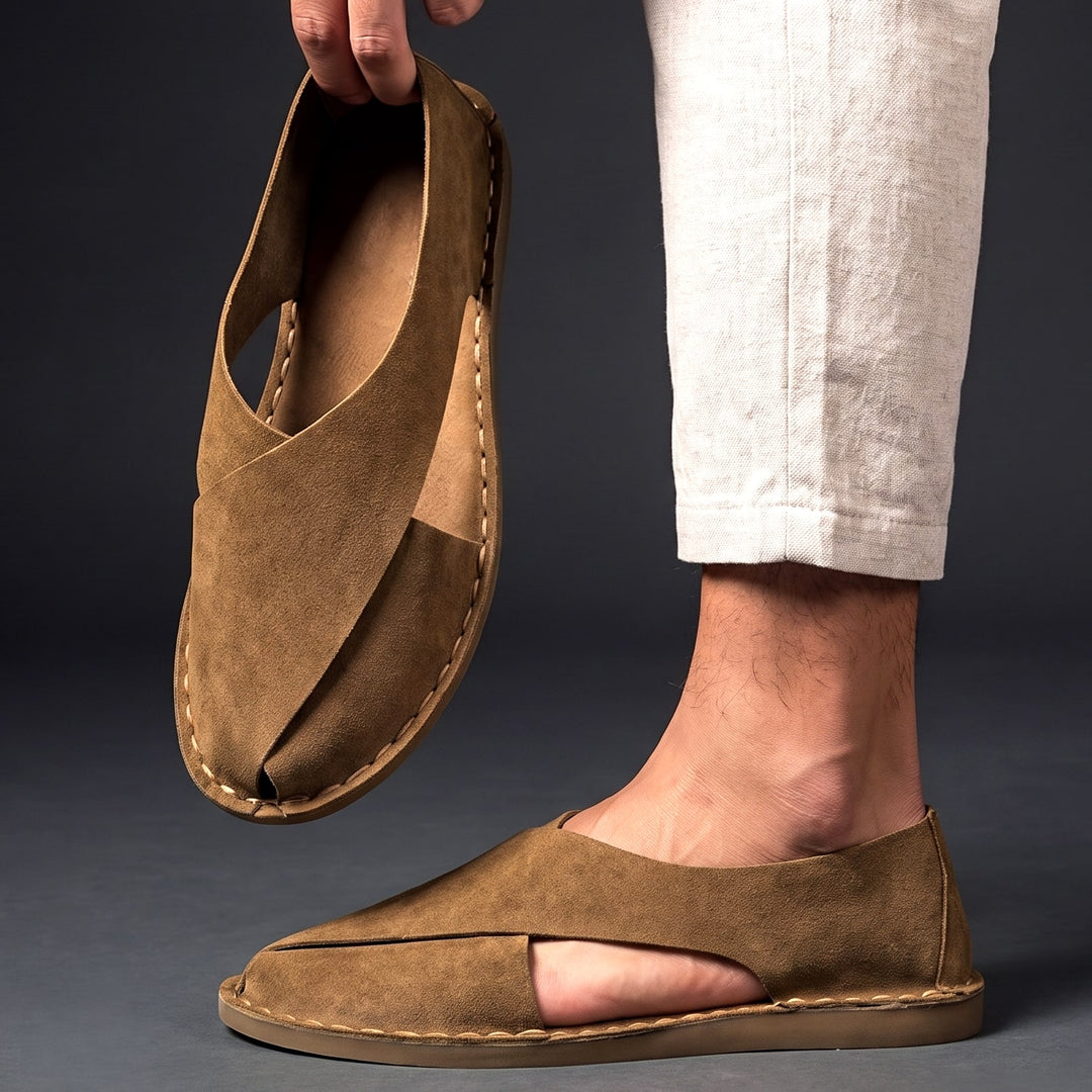 Jasprit - Stylish Suede Mules