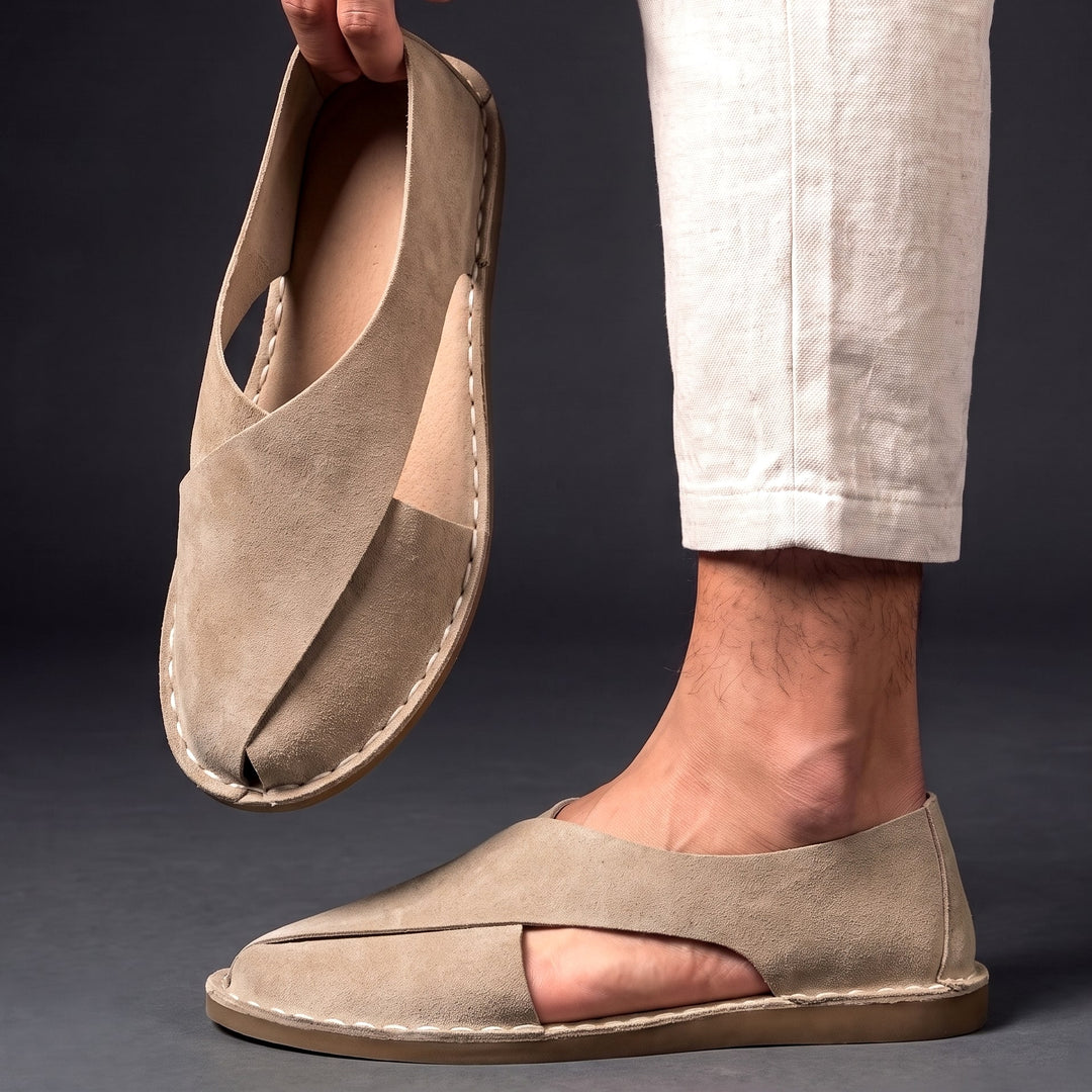 Jasprit - Stylish Suede Mules