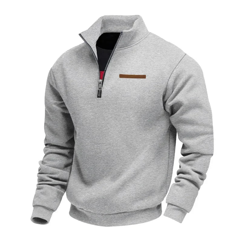 Grimm - Elegant Half-Zip Sweater