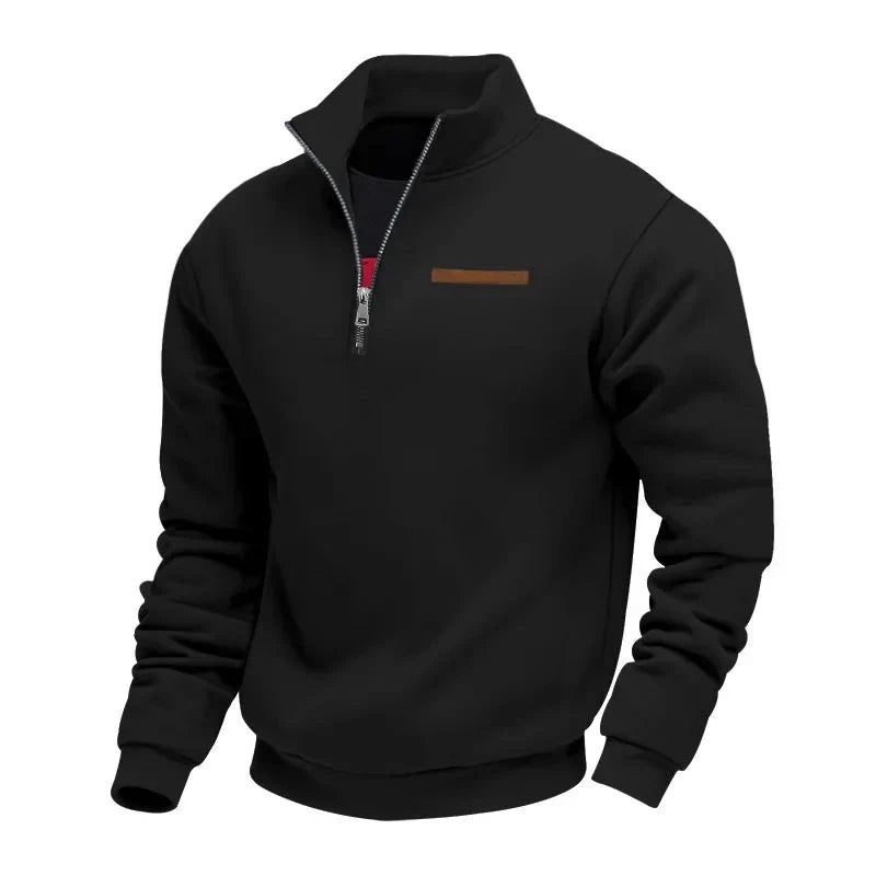 Grimm - Elegant Half-Zip Sweater