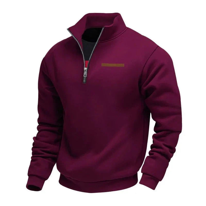 Grimm - Elegant Half-Zip Sweater