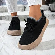 Dyer - Sneakers With Lace-Up Closure and Fuzzy Lining