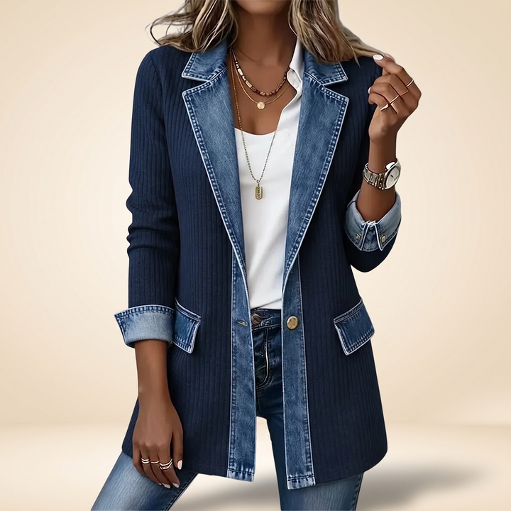Dunja - Ribbed Knit Coat