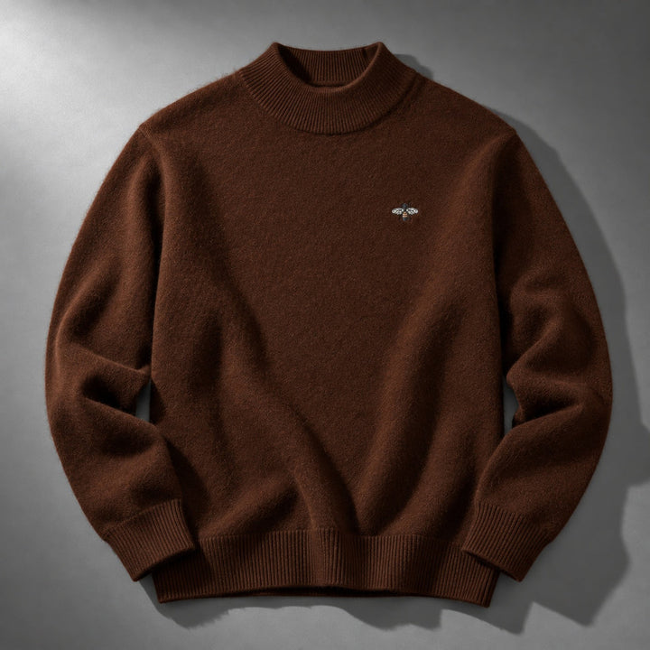 Slaven - Knitted Mock Neck Sweater