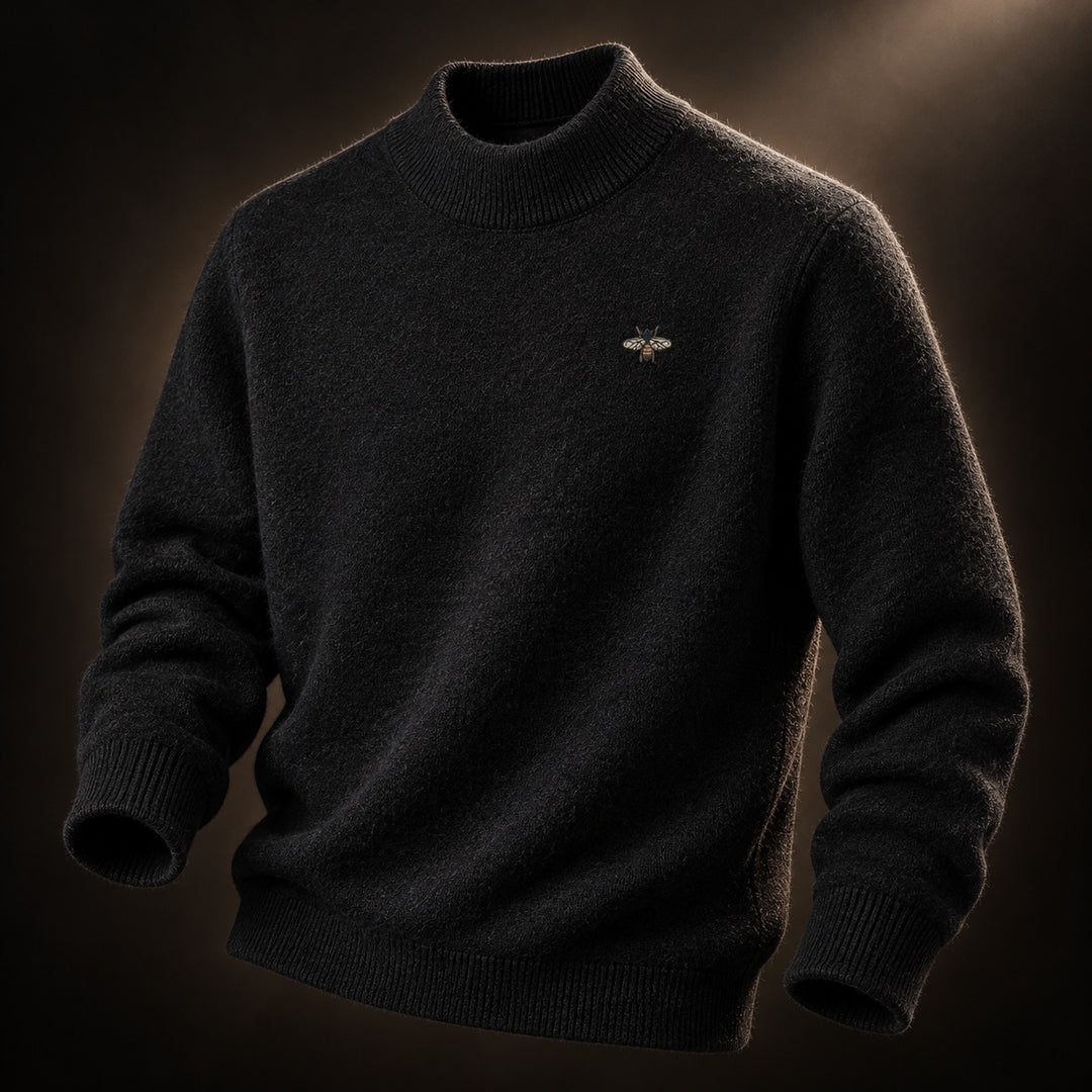 Slaven - Knitted Mock Neck Sweater