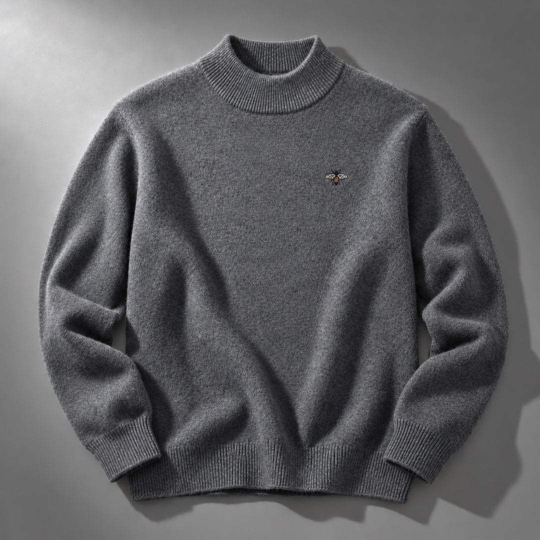 Slaven - Knitted Mock Neck Sweater