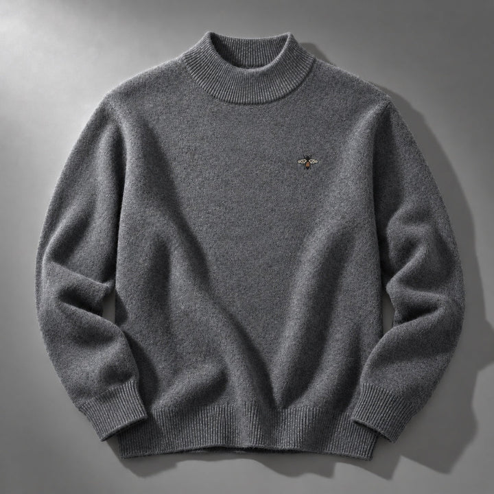 Slaven - Knitted Mock Neck Sweater