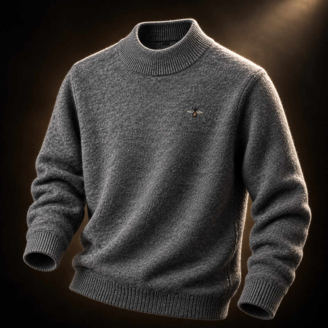 Slaven - Knitted Mock Neck Sweater