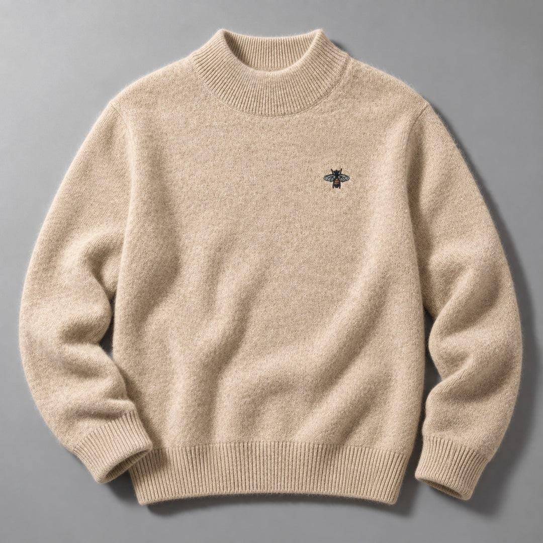 Slaven - Knitted Mock Neck Sweater