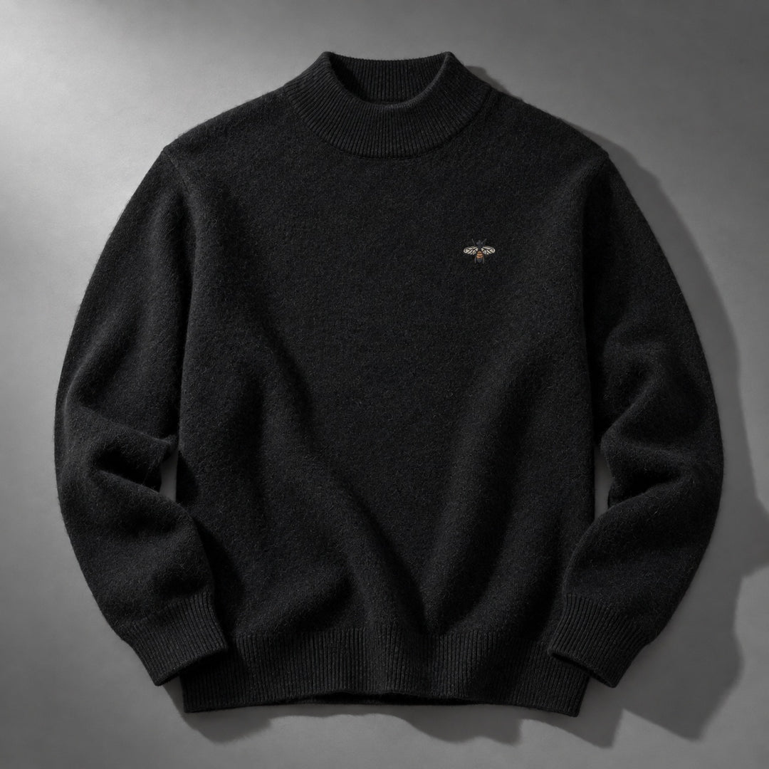 Slaven - Knitted Mock Neck Sweater