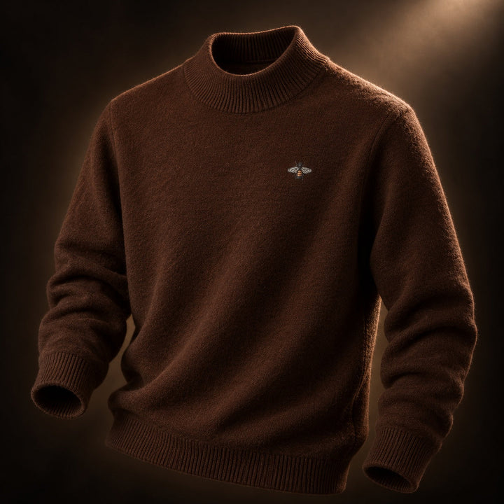 Slaven - Knitted Mock Neck Sweater
