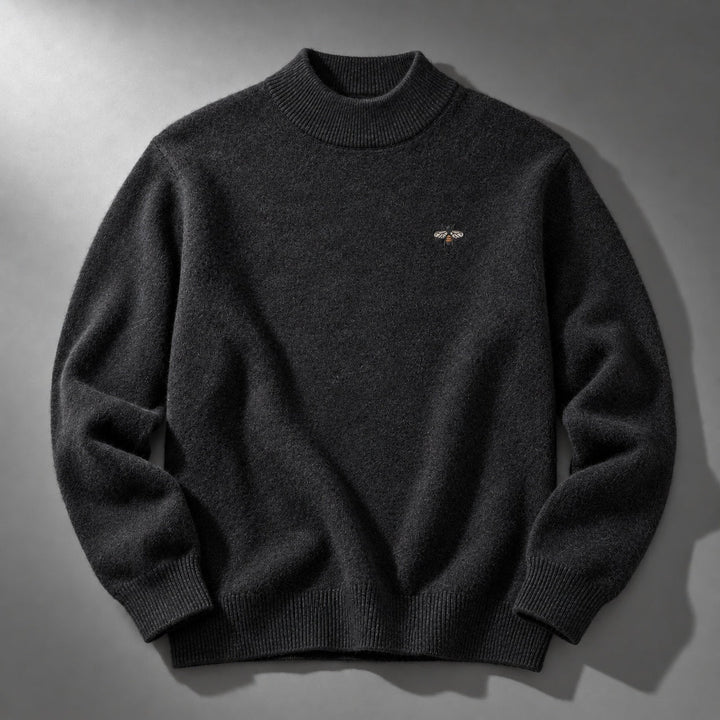 Slaven - Knitted Mock Neck Sweater