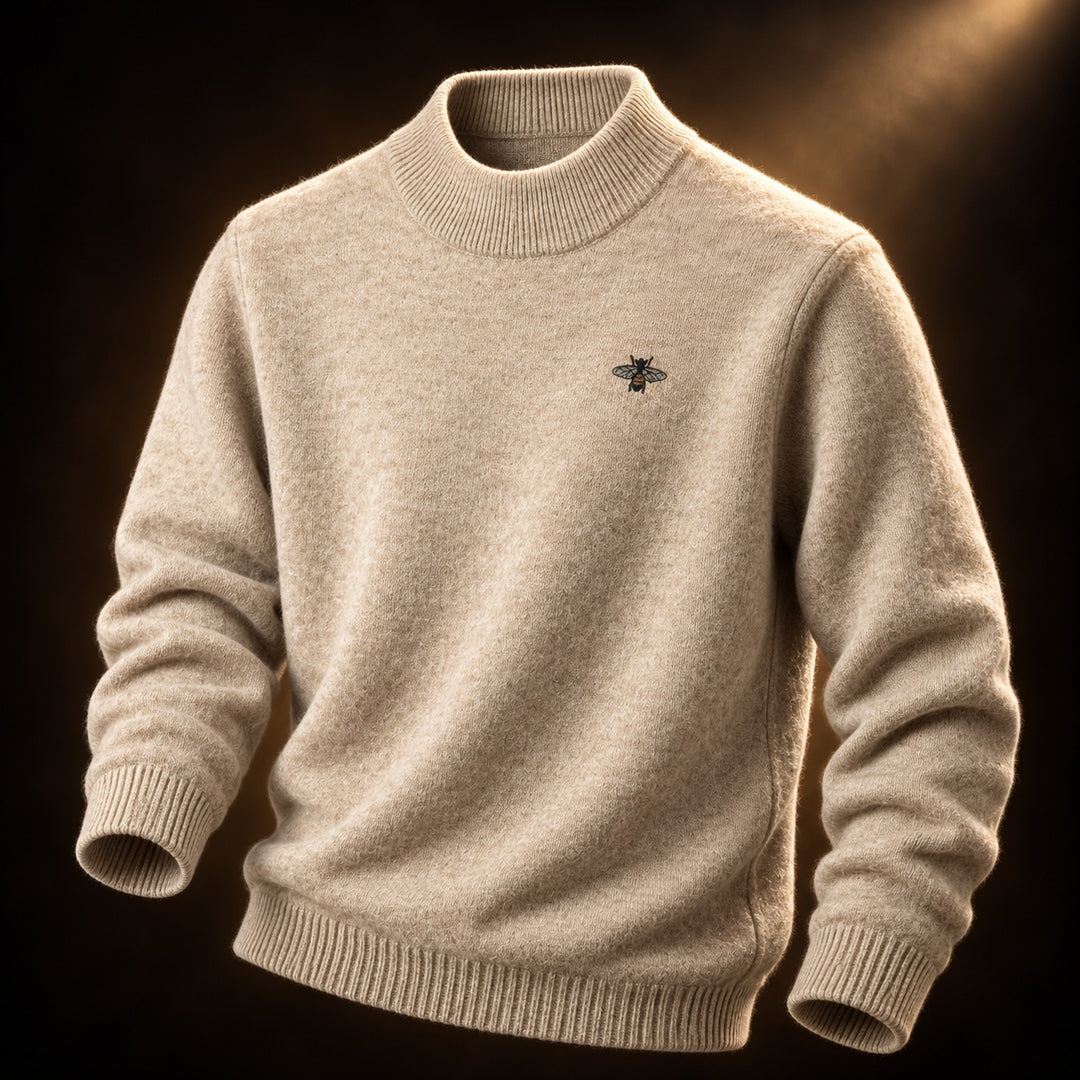 Slaven - Knitted Mock Neck Sweater