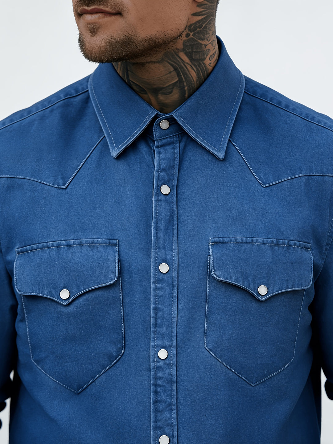 Zeynal - Casual Denim Shirt