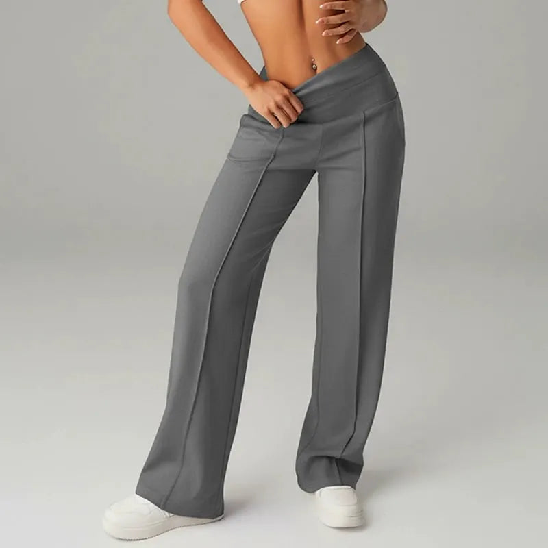Alimatou - Straight Loose Leg Trousers