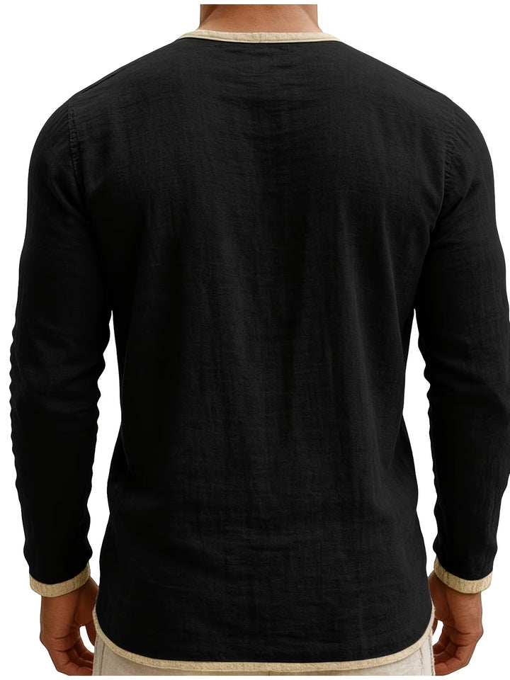 Alper - Long Sleeve Polo Shirt