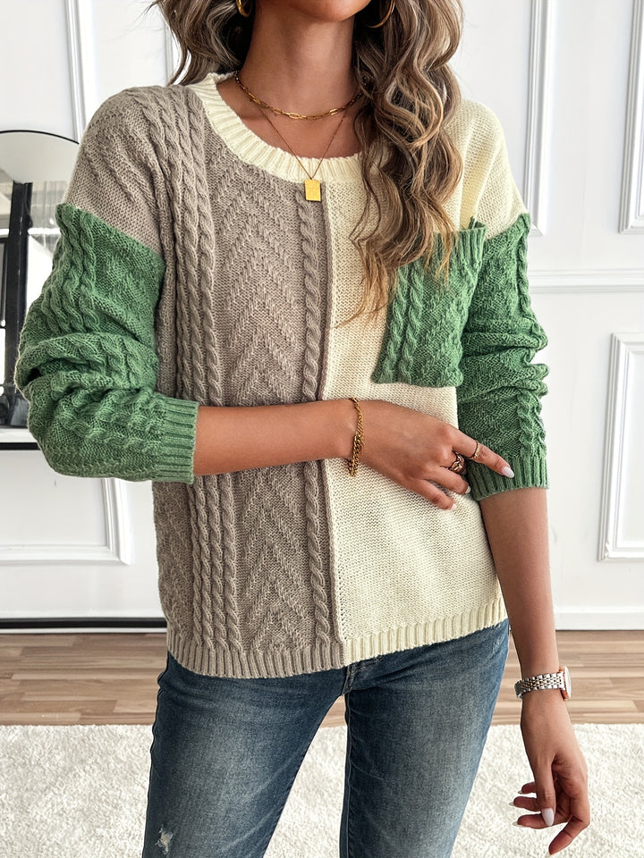 Klarysse - Long Sleeves Sweater With Pocket
