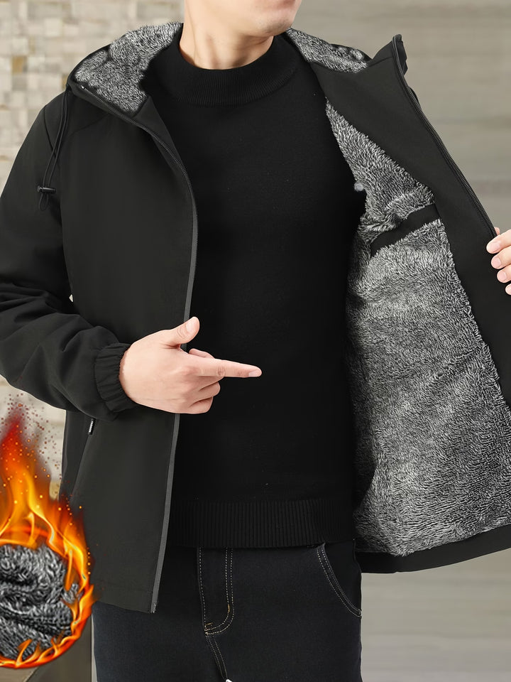 Oumar - Long Sleeve Zip-Up Jacket