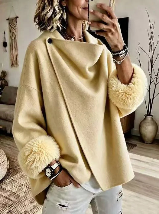 Maddia - Elegant Faux Fur Jacket