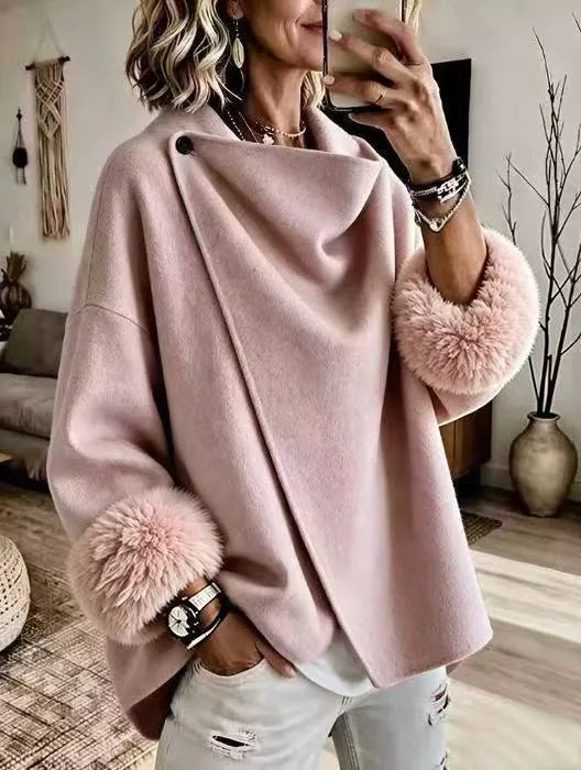 Maddia - Elegant Faux Fur Jacket