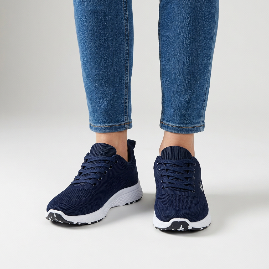 Alixia - Comfortable Lace Up Sneaker