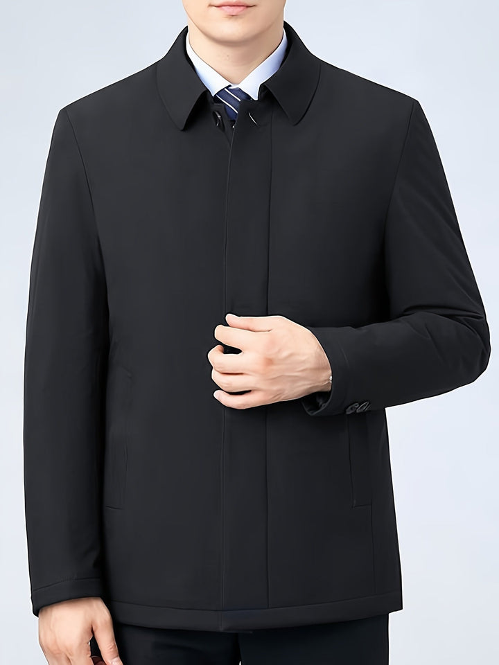 Lewinn - Commuter Jacket With Front Button Placket