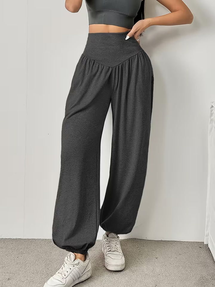 Millora - Stretchy Soft Wide Leg Trousers