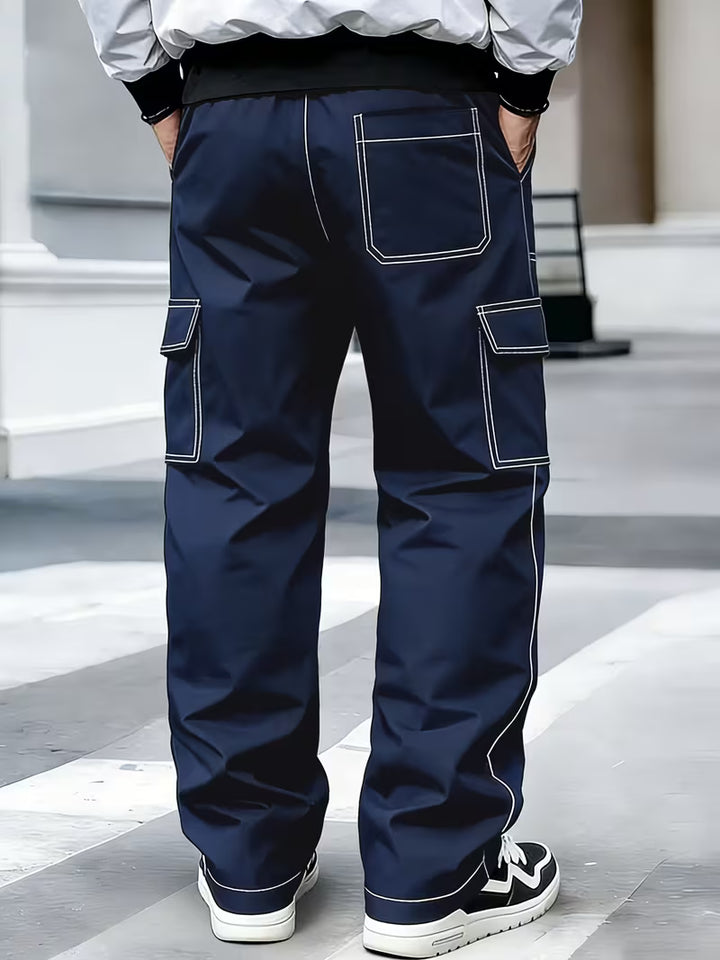 Jamein - Cargo Pants With Contrast Stitching