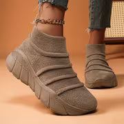 Mariyam - Slip-On Sock Sneakers with Chunky Soles