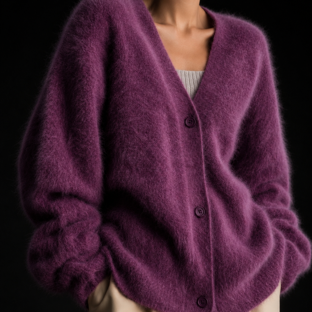 Remona - Comfortable Cashmere Cardigan