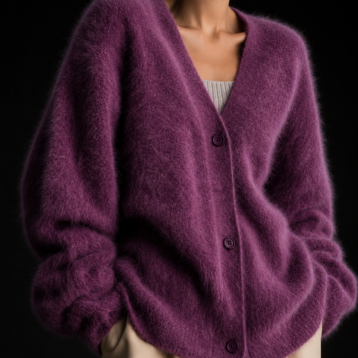 Remona - Comfortable Cashmere Cardigan