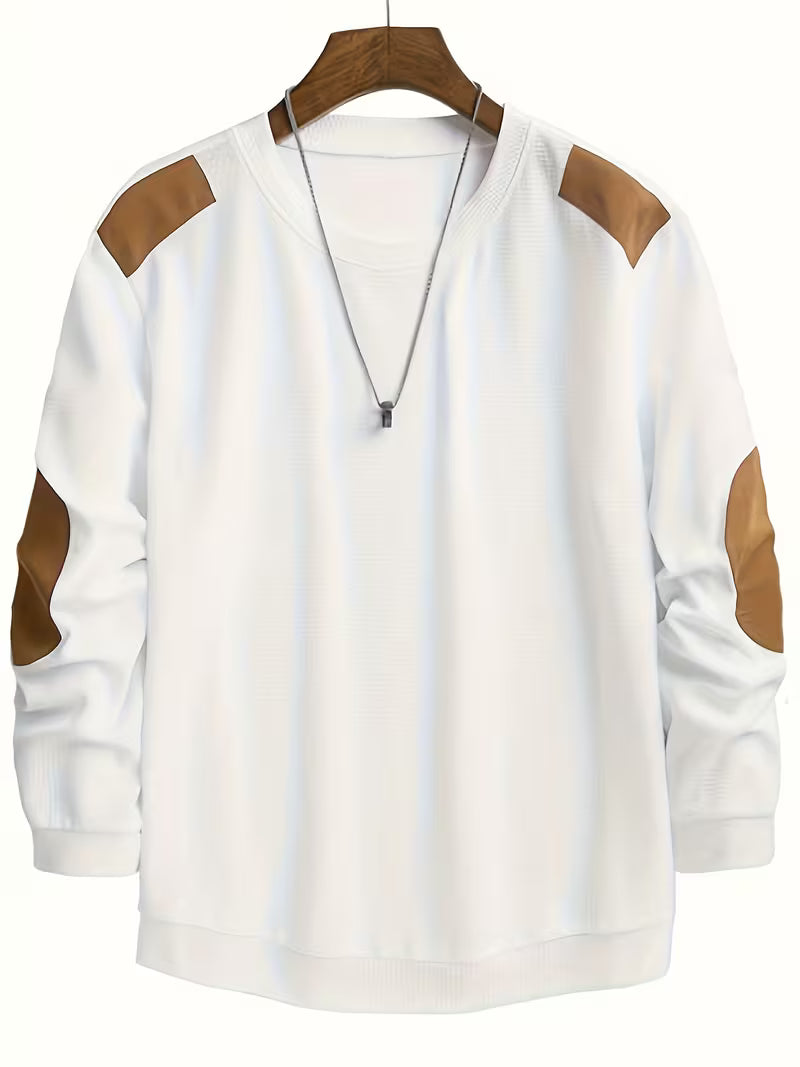 Joaol - Casual Waffle Knit Sweatshirt