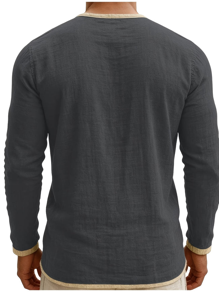 Alper - Long Sleeve Polo Shirt