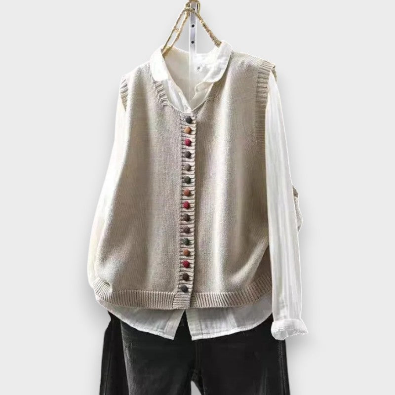 Tonjia - Sleeveless Knitted Vest
