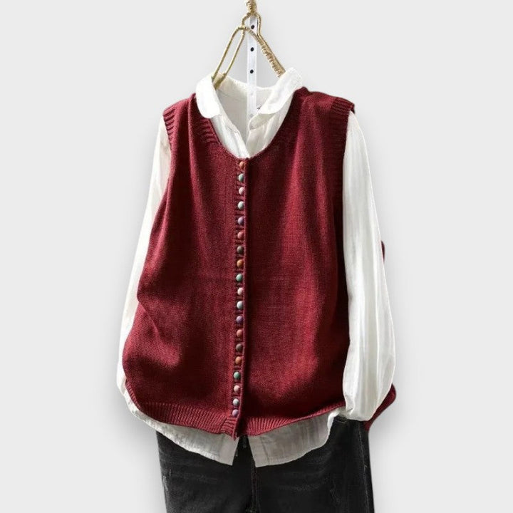 Tonjia - Sleeveless Knitted Vest