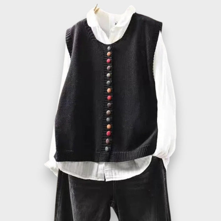 Tonjia - Sleeveless Knitted Vest