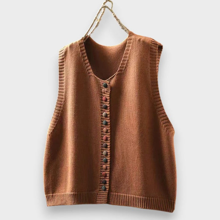 Tonjia - Sleeveless Knitted Vest
