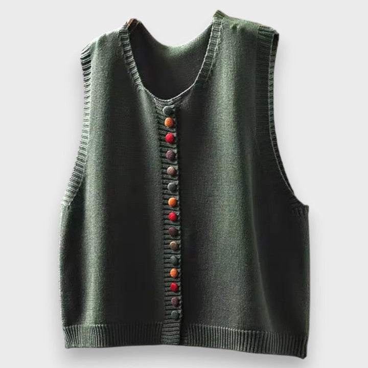 Tonjia - Sleeveless Knitted Vest