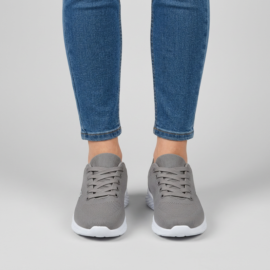Alixia - Comfortable Lace Up Sneaker