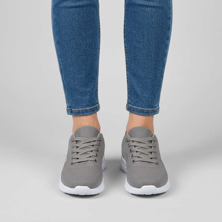 Alixia - Comfortable Lace Up Sneaker