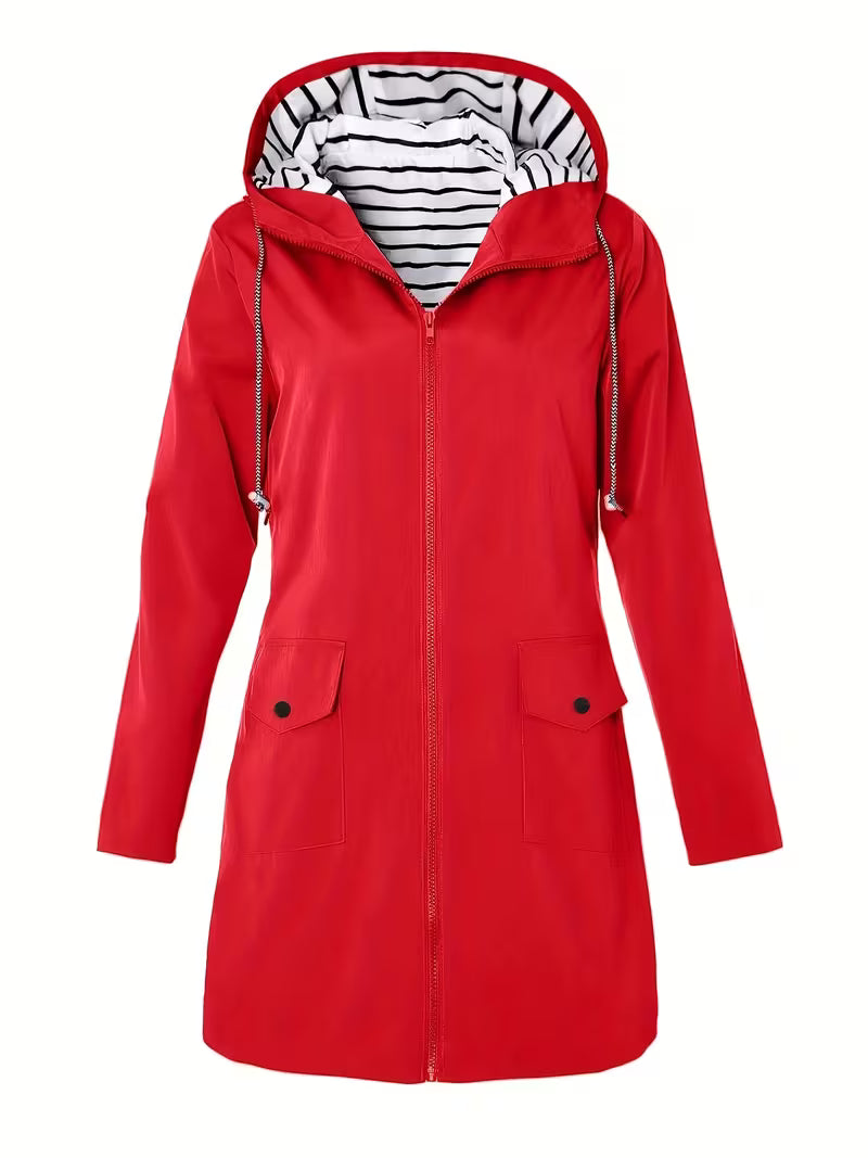Rinola - Hooded Jacket With Pockets