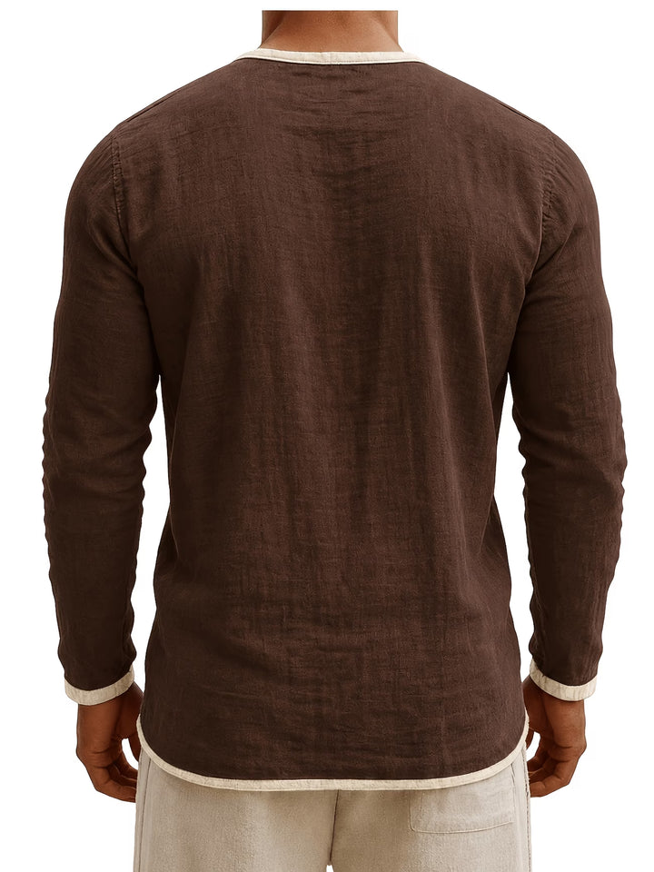Alper - Long Sleeve Polo Shirt